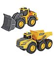 Dickie Toys Arbejdsbiler-sæt - Construction Twinpack - Lys/Lyd