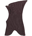 Racing Kids Elefanthue - 2-lags - Dark Plum Brown m. Sløjfe
