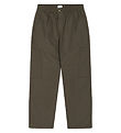 Grunt Bukser - Marquis Loose Tapered - Armygrn