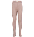 Minimalisma Leggings - Rib - Uld - Arona - Dusty Rose