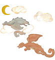 That's Mine Wallstickers - Dragons and Clouds - Multi