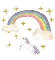 That's Mine Wallstickers - Unicorn Rainbow - Multi