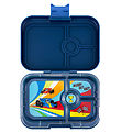 Yumbox Madkasse m. 4 Rum - Bento Panino - Monte Carlo Blue/Race