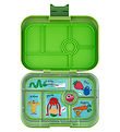 Yumbox Madkasse m. 6 Rum - Bento Original - Matcha Green - Monst