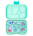 Yumbox Madkasse m. 6 Rum - Bento Original - Serene Aqua - Paris