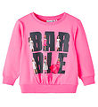 Name It Sweatshirt - NmfAlma Barbie - Pink Cosmos