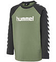 Hummel Bluse - hmlBOYS - Oil Green