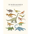 Citatplakat Plakat - Brneplakat - Dinosaurer - A3