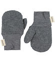 MarMar Luffer - Strik - Uld/Bomuld - Alvilda - Grey Melange