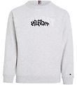 Tommy Hilfiger Sweatshirt - Graffiti - Grey Heather