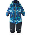 Reima Flyverdragt - Kurikka - Cool Blue m. Print