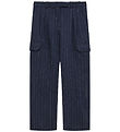 Designers Remix Bukser - Cargo - Zoe - Navy/White Pinstripe