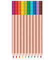 LEGO® Stationery Farveblyanter - 12-pak - Multifarvet