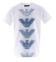 Emporio Armani T-shirt - Hvid m. Bl