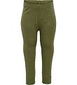 Hummel Leggings - Rib - hmlRene - Capulet Olive