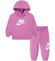 Nike Sweatst - Playful Pink m. Hvid