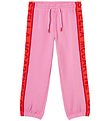 Stella McCartney Kids Sweatpants - Pink m. Orange