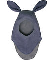 Huttelihut Elefanthue - Uld/Bomuld - 2-lags - Bunny - Purple Sag