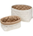Cam Cam Opbevaringskurve - 2-pak - 22x15/24x17 cm - Classic Stri