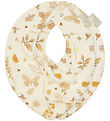 Cam Cam Savlesmække - 2-pak - Beige m. Blade/Sommerfugle