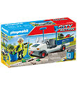 Playmobil City Action - Hold Byen Ren Med E-Kretj - 71433 - 42