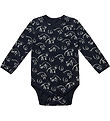 Petit by Sofie Schnoor Body l/ - Dark Blue m. Ulve