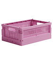 Made Crate Foldekasse - Mini - 24x17x9,5 cm - Soft Fuchsia