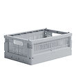 Made Crate Foldekasse - Mini - 24x17x9,5 cm - Misty Grey