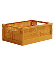 Made Crate Foldekasse - Midi - 33x24x13 cm - Mustard