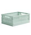 Made Crate Foldekasse - Midi - 33x24x13 cm - Minty