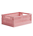 Made Crate Foldekasse - Midi - 33x24x13 cm - Candyfloss Pink