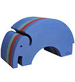bObles Elefant - L 24 - 55x21x31 cm - Blue Gym