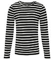 Kids Only Bluse - Rib - KogLuna - Black/Cloud Dancer