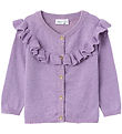 Name It Cardigan - NbfResine - Strik - Lavender Mist