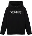LMTD Hættetrøje - NlfSille Wednesday - Black