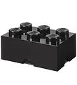 LEGO Storage Opbevaringsboks - 6 Knopper - 37,5x25x18 - Sort