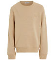 Calvin Klein Sweatshirt - Monogram Mini - Warm Sand