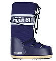 Moon Boot Vinterstvler - Nylon - Bl