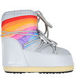 Moon Boot Vinterstvler - Icon Low Rainbow - Glacier Grey