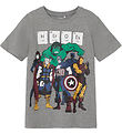 Name It T-shirt - NkmNiklas Marvel - Grey Melange