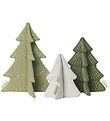Fabelab Julepynt - Juletrer - 3-pak - Christmas Tree - Moss