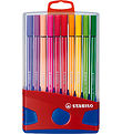 Stabilo Tuscher - Pen 68 ColorParade - 20 stk. - Multifarvet