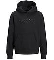Jack & Jones Hættetrøje - JjeStar - Noos - Sort