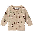 Lil Atelier Cardigan - Strik - NbnLamao - Warm Sand