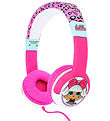 OTL Hretelefoner - LOL - On-Ear Junior - Pink/Turkis