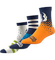 adidas Performance Strømper - 3-pak - Hvid/Blå/Orange m. Star Wa