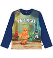 LEGO Ninjago Bluse - LWTano - Dark Blue m. Print