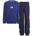 adidas Performance Bluse/Bukser - LK DY 100 - Blå/Navy/Sølv