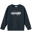 Name It Bluse - NkmVion - Dark Sapphire/Gamer