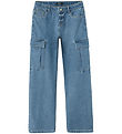 LMTD Bukser - NlnTartizza - Noos - Medium Blue Denim